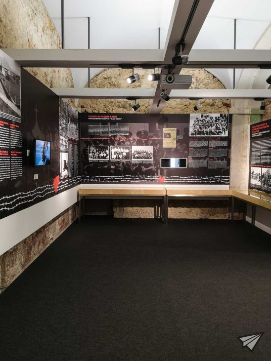 Museum Aljube Resistência e Liberdade room