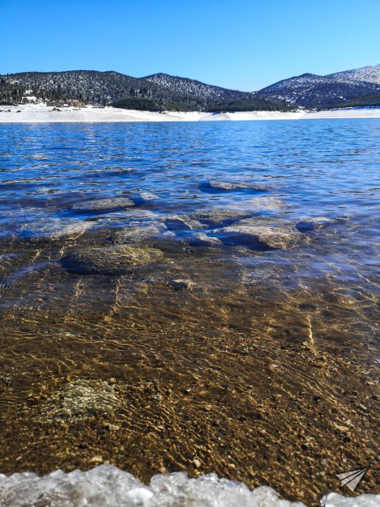 Водите на Белмекен зима