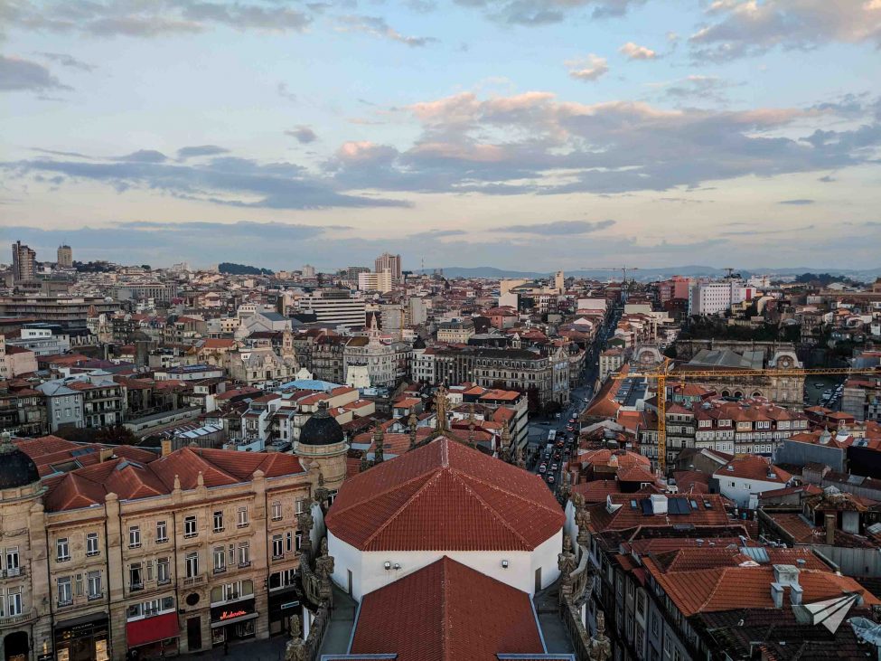 Igreja dos Clérigos from above