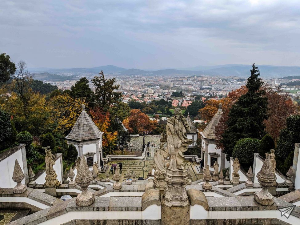 Bom Jesus do Monte панорама
