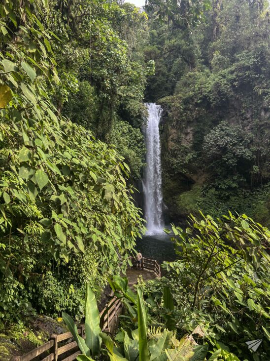 La Paz waterfall in Costa Rica