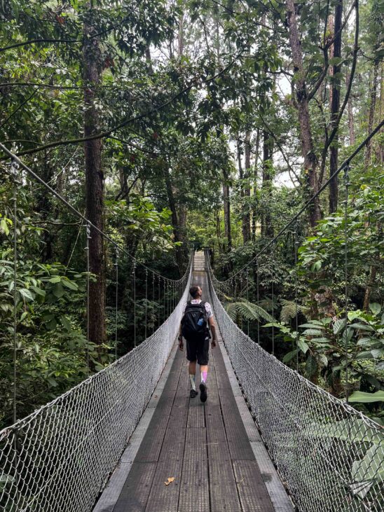 Walk in Arenal in Costa Rica